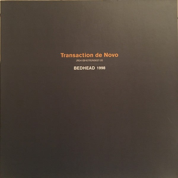 TRANSACTION DE NOVO