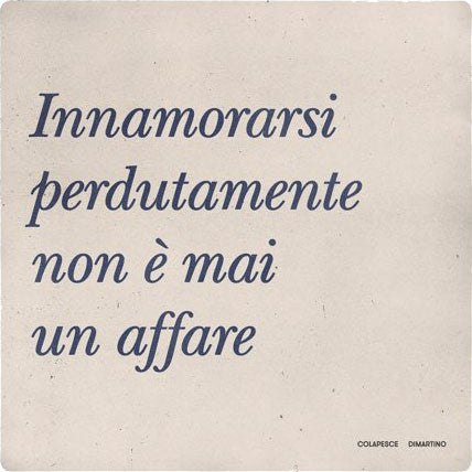 Innamorarsi Perdutamente Non E Mai Un Af