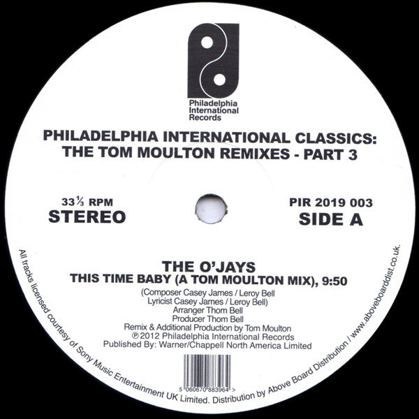 Philadelphia International Classics: The Tom Moulton Remixes (Part 3)