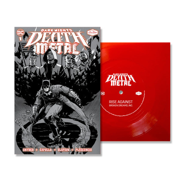 Dark Nights Death Metal #1 Soundtrack Special Edition - Rise AgainstT (Second Printing B/W Cover Variant)