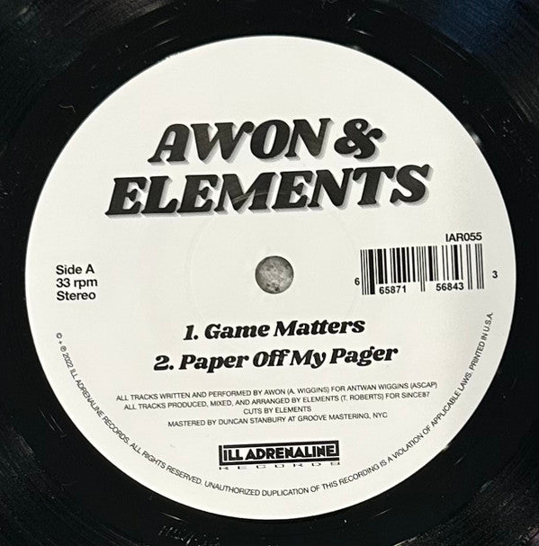 Game Matters / Paper Off My Pager
