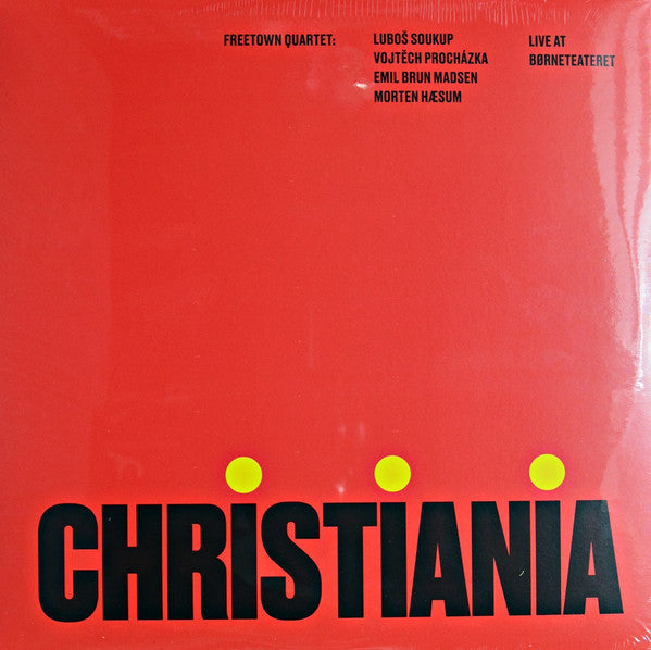 Christiania - Live At Børneteateret