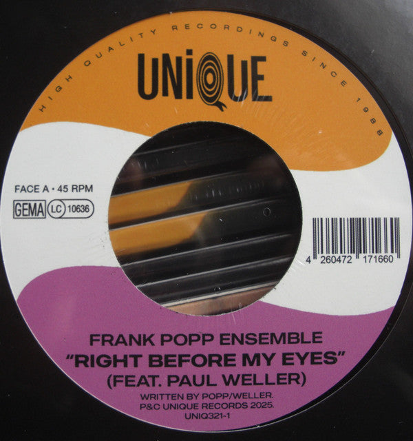 RIGHT BEFORE MY EYES FEAT. PAUL WELLER
