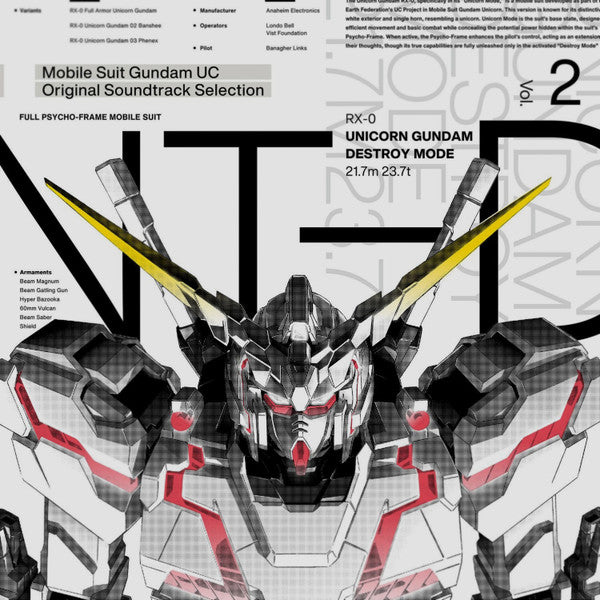 MOBILE SUIT GUNDAM UC SELECTION VOL.2