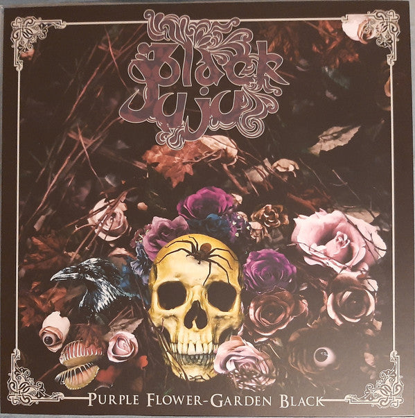 Purple Flower - Garden Black