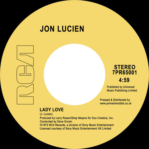 LADY LOVE / LOVE EVERLASTING