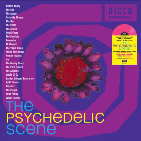 Psychedelic Scene - Pink Colored Vinyl
