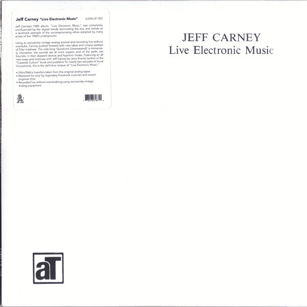 LIVE ELECTRONIC MUSIC