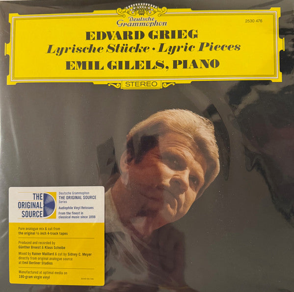 Lyrische Stücke = Lyric Pieces