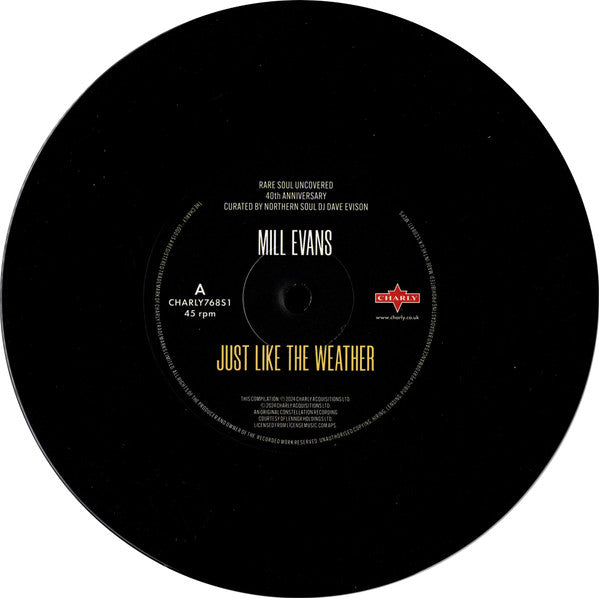 JUST LIKE THE WEATHER / IVE GOT TO HAVE YOUR LOVE